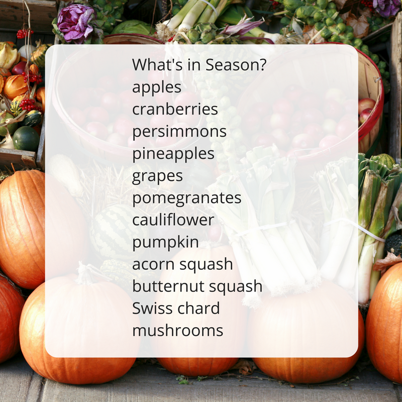 Autumn Nutritional Health & Wellbeing